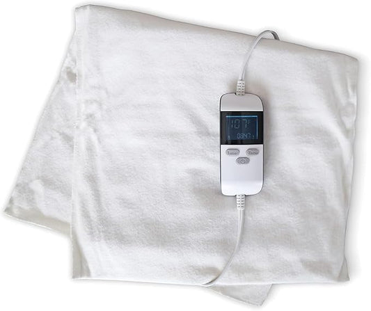 Professional Grade Heating Pad with Automatic Moist Heat by ThermoRelief, Extra HOT Heating for Deep Penetrating Heat - 2nd Gen Version (King Size Digital - 26" by 14")