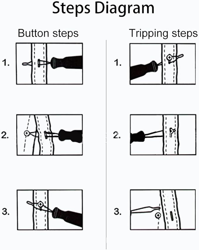Button Hook and Button Hook and Zipper Pull Arthritis Aids Clothes Button Hook Helper for Seniors Helper Help to Zip Pants Puller Clothes Aid Joint Pain Patients Tool Button Aid