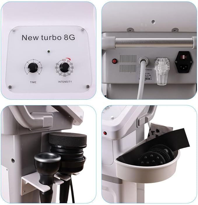 G8 Vibration Vacuum Body Massage Slimming Machine Cellulite Reduce Fat Body Shaping Equipment 6 shaped probes for Weight Loss Salon Use 105x50x45cm