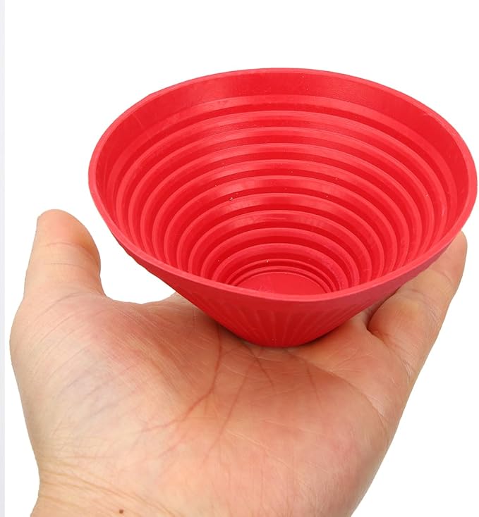BESPORTBLE 6pcs Silicone Jar Gripper Sleeve Non-Slip Heat Insulation Bottle Opener for Kitchen Use Flexible Rubber Jar Opener Grip for Easy Opening of and Bottles