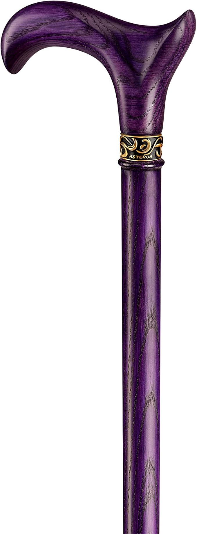 Asterom Handcrafted Walking Cane - Ergonomic, Wooden - Canes for Men - Walking Sticks for Seniors, Unique, Wood