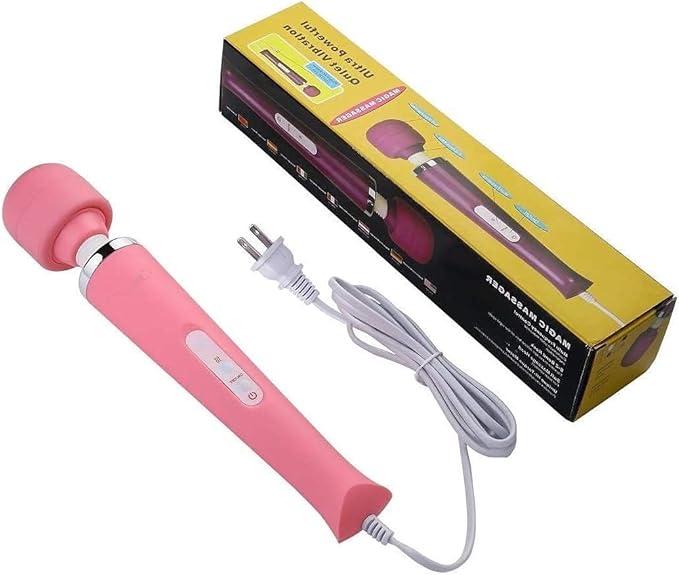 Handheld Tools Power Electric Foot Neck Back Hand Leg Arm Muscle Aches for Women Men Massage Therapy Pain Relief Deep Tissue Toy (Pink Big Massager)