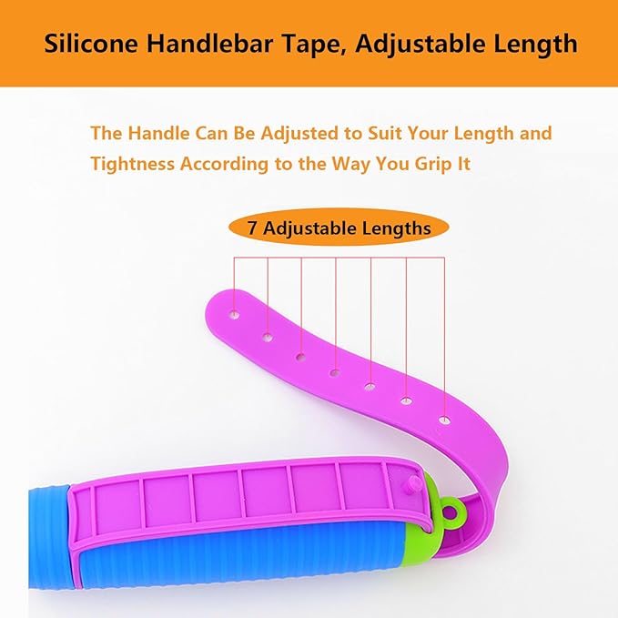 Adaptive Utensils for Arthritis, Parkinson’s & Hand Tremors – 360° Rotating Weighted Fork and Spoon with Adjustable Silicone Strap, Non-Slip Handle, Promote Independent Eating for Elderly