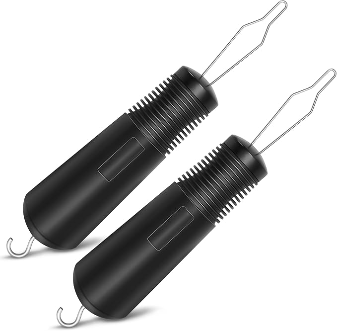 Button Hook and Zipper Puller Helper, Shirt Aid Assist Device One Handed for Easy Buttoning Adaptive Equipment Suitable for Seniors or Others with Disabilities (2PCS)