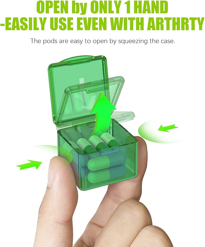 Monthly Pill Organizer Once a Day - 30 Day Pill Organizer Box - Easy to Open - Large Compartments Portable Case for Travel, Month Pill Cases Medicine Organizer for Vitamin (Bronze - Dark Green)