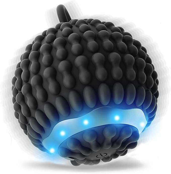 Physical Vibration Therapy Ball - Rechargeable Vibrating Massage Ball for Reduce Hand Tremors(Parkinson's), Stress Relief, Portable Tremor Reduction Device for Home/Travel, Elderly-Friendly Design