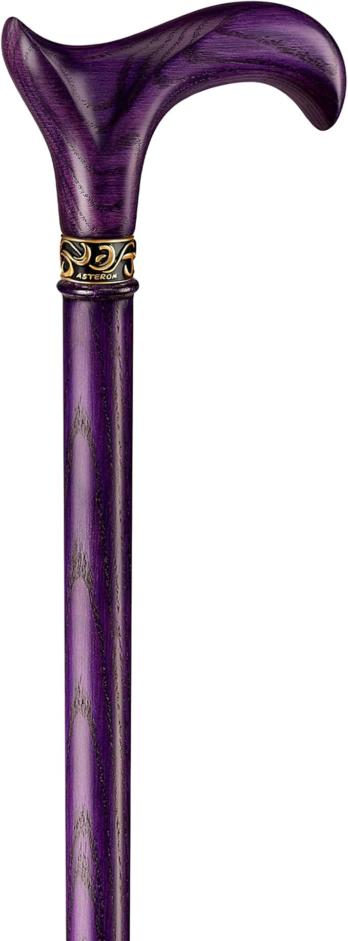 Asterom Handcrafted Walking Cane - Ergonomic, Wooden - Canes for Men - Walking Sticks for Seniors, Unique, Wood