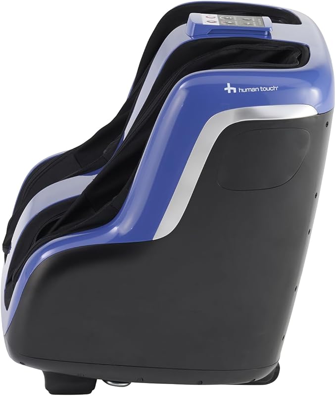 Human Touch SOL+ Foot and Calf Massager with Heat & Vibration – HSA Approved – Patented Figure-Eight CirQlation Technology for Plantar Fasciitis, Swelling, & Poor Circulation – Deep Tissue kneading