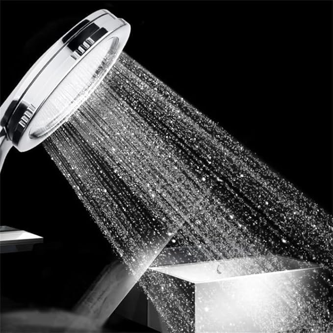 High Pressure Shower Head Hand-Held,Hand Held Shower Head with Handheld Spray,Modern Handheld Shower Heads, Powerful Shower Spray