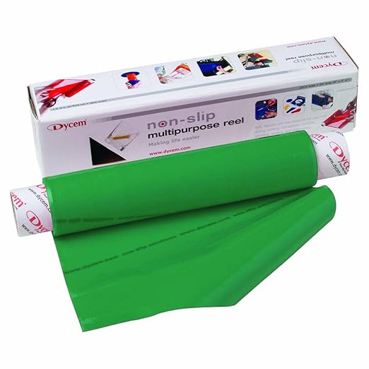 Dycem 50-1500W Non-Slip Material Roll, White, 8" X 10 yard
