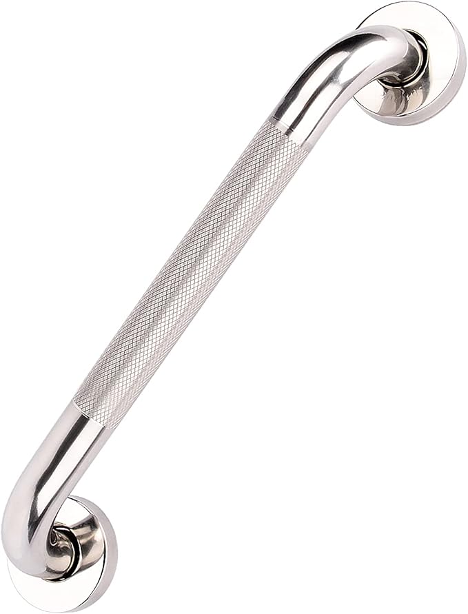 supregear Grab Bars for Bathtubs and Showers, Anti Slip Bathroom Grab Bars for Seniors, 304 Stainless Steel Safety Shower Handle, Toilet Handicap Elderly Assist Bathroom Wall Handle, 16 inch