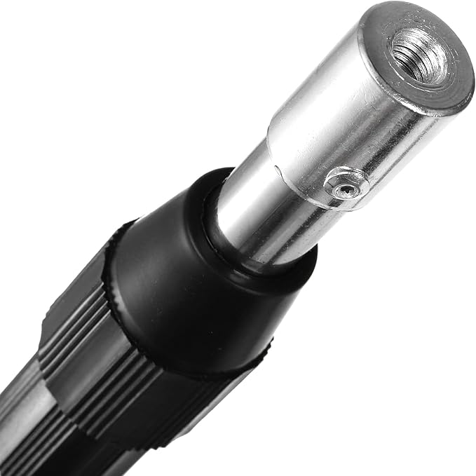 Suwimut Truck Cargo Grabber Reach Retriever Tool, 6.5 Feet Truck Telescoping Pull Pole with Two Hooks, Expandable Heavy Duty Stainless Steel Trucks Grabber Reach Tool for Pickup Trucks Bed Accessories