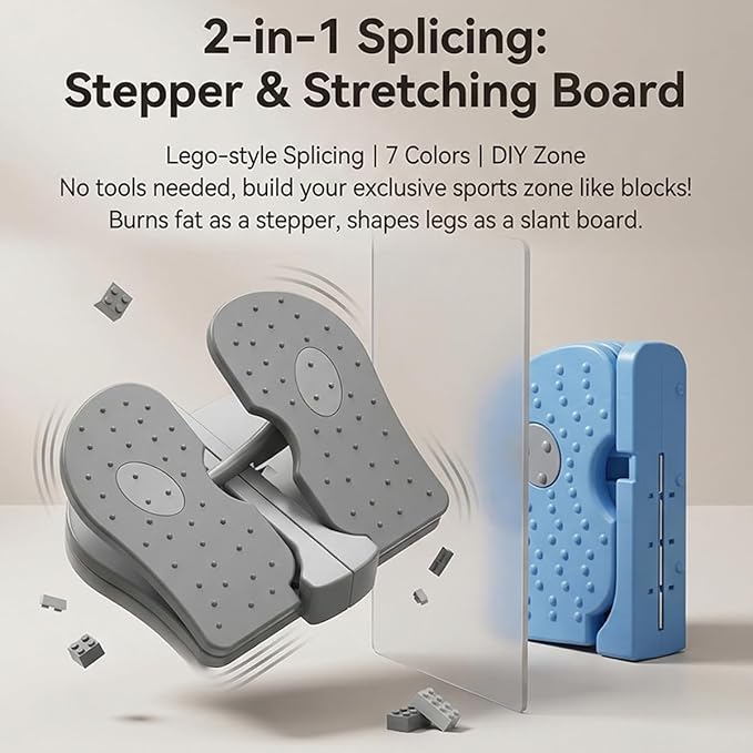 Leg Exerciser for Seniors While Sitting – Under Desk Foot Pedal & Massager for Circulation, Muscle Relief, and Varicose Vein Support at Home or Office