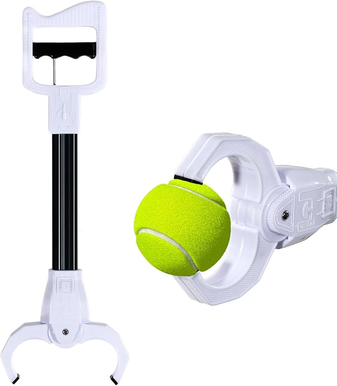 White Claw Grabber Toy for Kids, 15.7 Inch Robot Hand Pickup Tool, Flexible Grabber Claw for Indoor & Outdoor Play, Interactive Mechanical Toy for Children