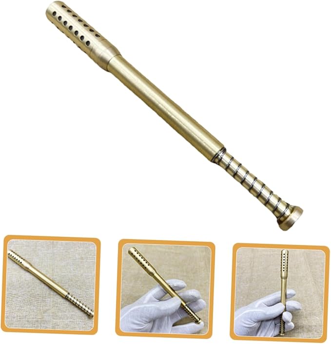 NOLITOY 2pcs Practical Body Moxibustion Massager Moxa Stick Holder Roller Stick Guasha Massage Tool Material