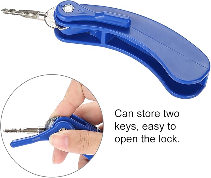 Dioche Key Aid Turner, Key Extender, Holder Door Opening Assistance with Grip for Seniors and Disabled