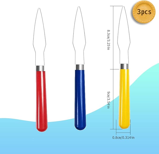 3 Pack Button Hook Tool for Seniors & Arthritic Hands - One Handed Button Assist Device with Comfort Grip Handle