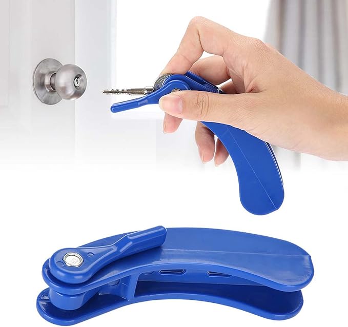 Dioche Key Aid Turner, Key Extender, Holder Door Opening Assistance with Grip for Seniors and Disabled