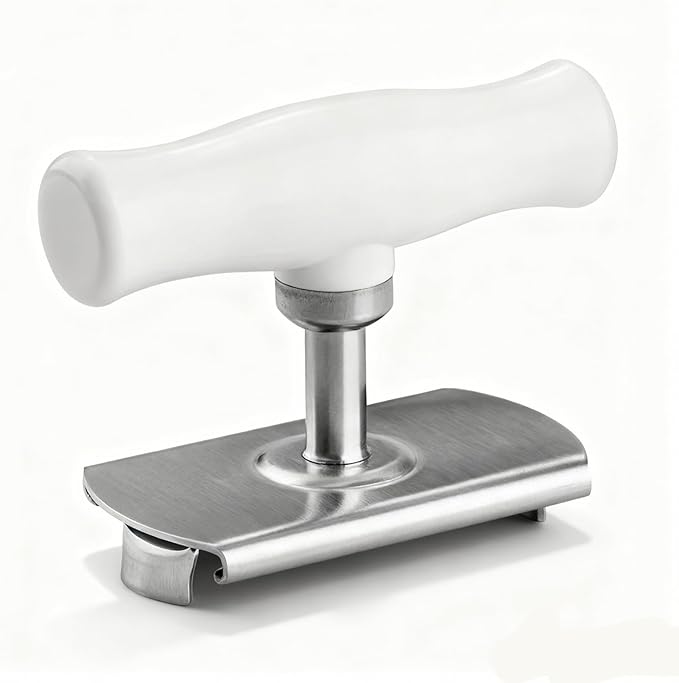 Jar Opener - Jar Openers TopRated for Seniors, Bottle Openers for Seniors, Mutil Lid Opener, Get Lids Off Easily (White)