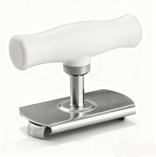 Jar Opener - Jar Openers TopRated for Seniors, Bottle Openers for Seniors, Mutil Lid Opener, Get Lids Off Easily (White)