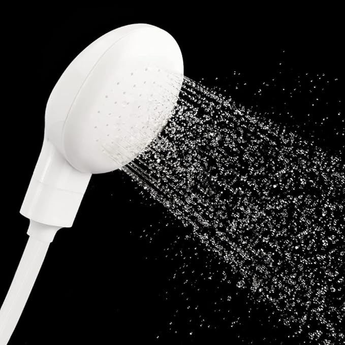 Soerreo Sink Spray Rubber Hose, Portable Rubber Hose Nozzle, Shampoo Sprayer, Easy to Use, Suitable for People or Pets