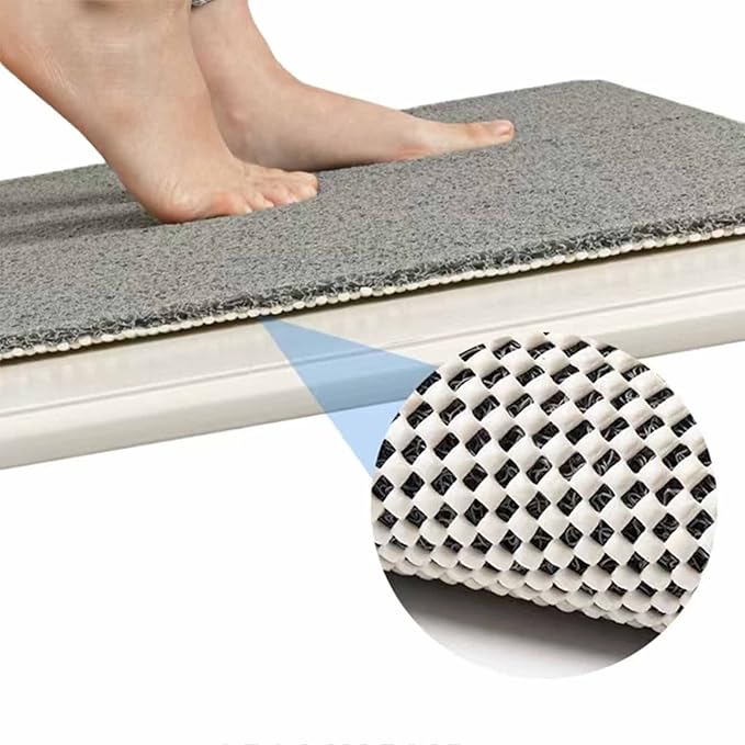 Secure Mat, Non-Slip Bathtub Mat, The Ultimate Non-Slip Bath Mat, Shower Mat Floor Mat for Tub, Shower, Bathroom (Black, 40x80cm(15.75"x31.50"))