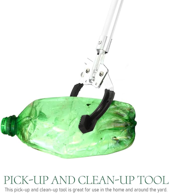 balacoo Heavy Duty Reacher Grabber Tool Pickup Aid for Seniors Disabled and Outdoor Use for Trash Bottles and Objects