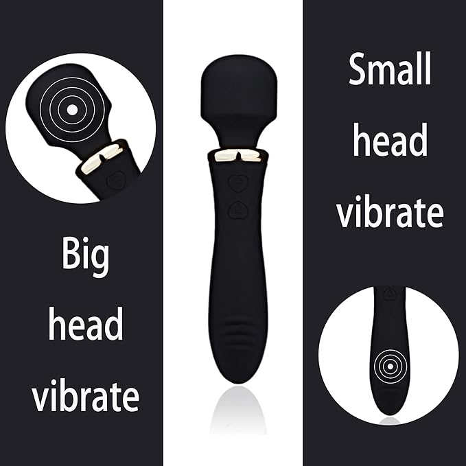 Handheld Back Massager, Electric Full Body Massager, (Black)