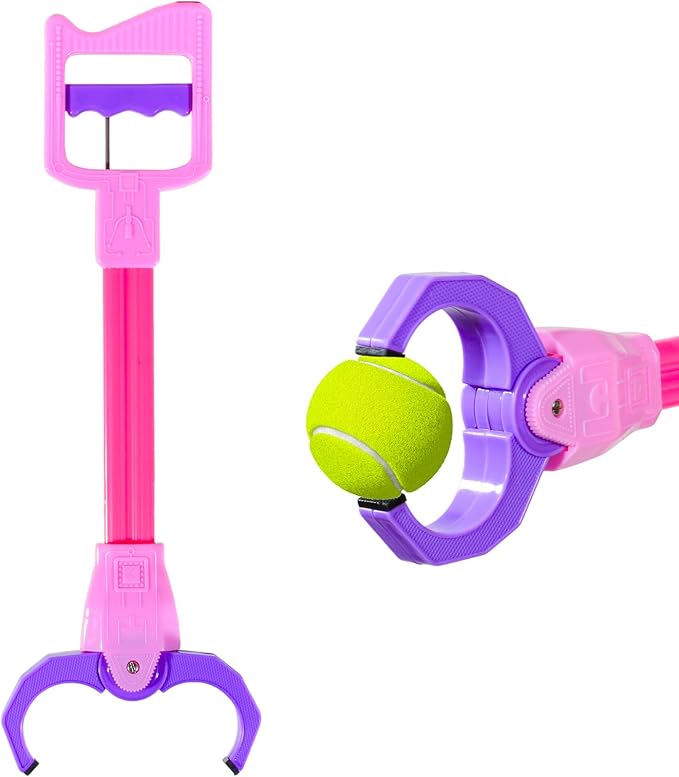 Claw Grabber Toy for Kids, Kids Robot Hand Pickup Tool, 15.7 Inch Pink Interactive Grabber Claw, Fun Mechanical Hand Toy for Children’s Play & Cleanup