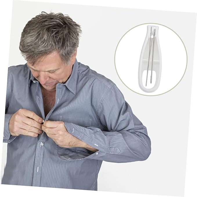 Mobestech Button Hooks for Clothes Tool to Help Button Jeans Pant Zipper Helper for Elderly Hook Helper Grabbers for Seniors Zipper Puller Dressing Aid Tool for Disabled