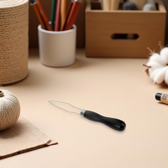 Beaupretty 10pcs Black Plastic Button Helper Tool Set for Quick Button Threading and Fastener Snap Assistance, Dressing Aid for Seniors, Wedding Events, and Everyday Clothing