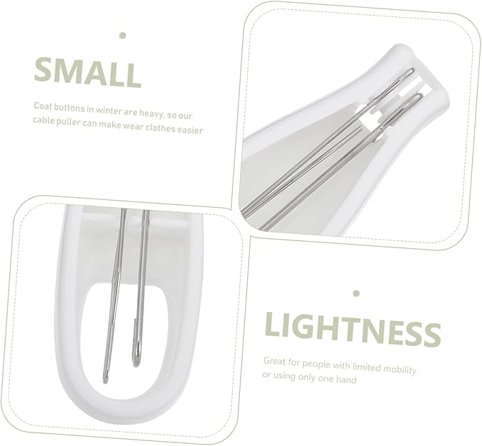 Mobestech Button Hooks for Clothes Tool to Help Button Jeans Pant Zipper Helper for Elderly Hook Helper Grabbers for Seniors Zipper Puller Dressing Aid Tool for Disabled
