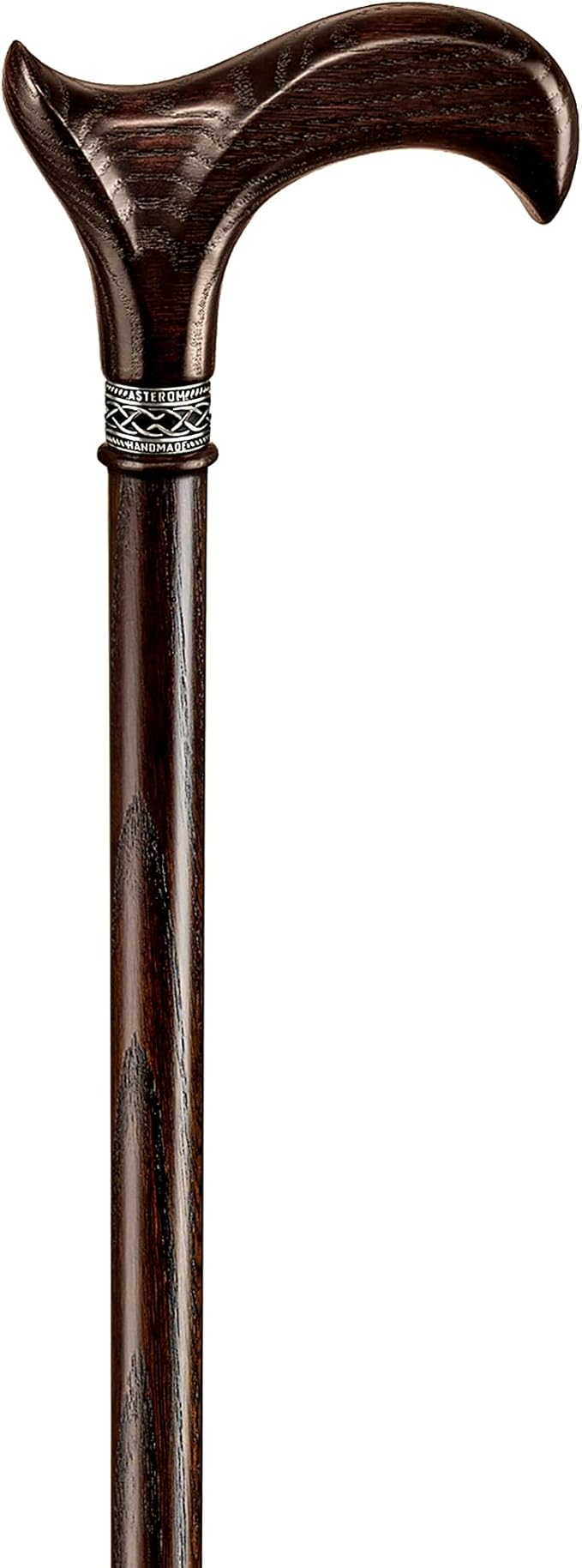 Asterom Handcrafted Walking Cane - Ergonomic, Wooden - Canes for Men - Walking Sticks for Seniors, Unique, Wood