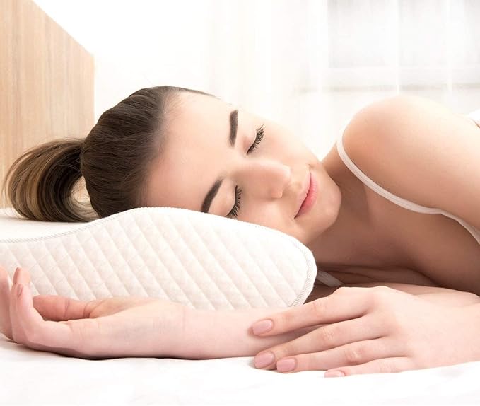 EPABO Contour Memory Foam Pillow Orthopedic Sleeping Pillows, Ergonomic Cervical Pillow for Neck Pain - for Side, Back and Stomach Sleepers, Free Pillowcase Included (Firm & Near King)