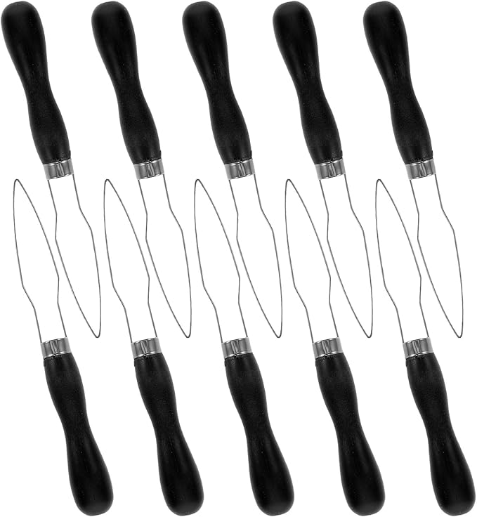 10pcs Button Hooks and Zipper Pulls Dressing Aid with Plastic Handle for Seniors and Arthritis Patients Quick Button Attachment Tool for Shirts and Wedding Dresses