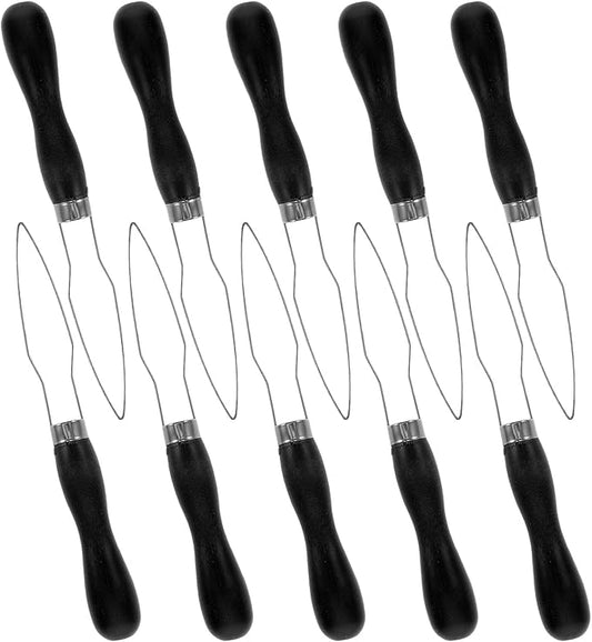 10pcs Button Hooks and Zipper Pulls Dressing Aid with Plastic Handle for Seniors and Arthritis Patients Quick Button Attachment Tool for Shirts and Wedding Dresses