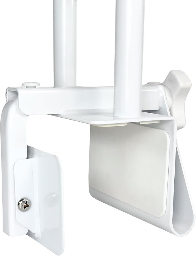 EYL Medical Supplies Adjustable Bathtub Handle for Elderly | Sturdy Clamp-On Tub Grab Bar with 300lb Capacity | Grab Bars for Bathtubs | Shower Handle for Elderly | Durable Tub Safety Rail 14" x 17