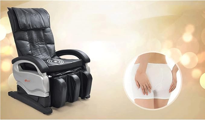 Home Neck Kneading Back Waist Massage Leg Massage Elderly Massager Apply to Father Mother Home Office (Color : Black)
