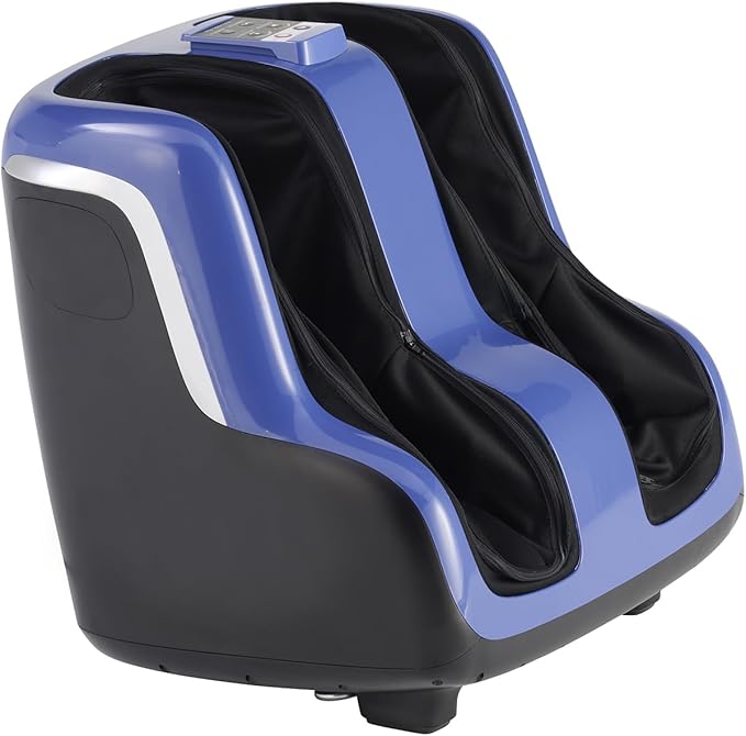 Human Touch SOL+ Foot and Calf Massager with Heat & Vibration – HSA Approved – Patented Figure-Eight CirQlation Technology for Plantar Fasciitis, Swelling, & Poor Circulation – Deep Tissue kneading