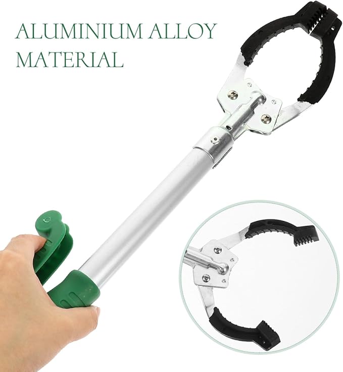balacoo Heavy Duty Reacher Grabber Tool Pickup Aid for Seniors Disabled and Outdoor Use for Trash Bottles and Objects