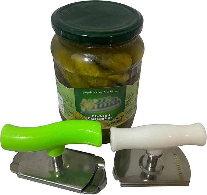 Jar Opener for Weak Hands, Jar Opener for Seniors, Adjustable Lid Opener, Bottle Opener for Arthritic Hands, Lid opener, Kitchen Accessories Opener (green-authentication seller:zyx0937)