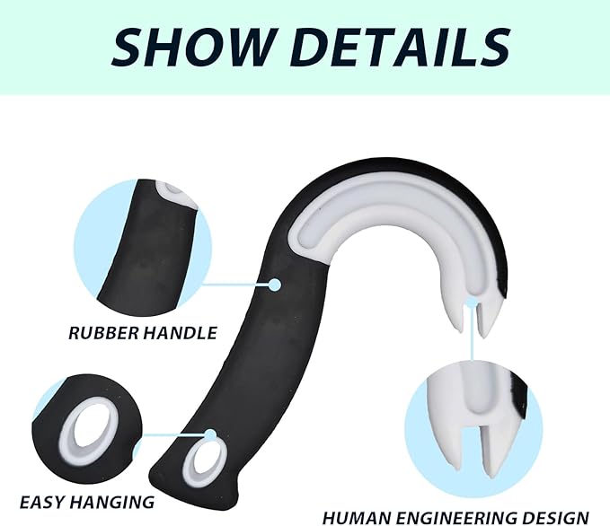 Easy Open Ring Pull Can Opener - Pop Top Tab Puller - Simple Tool for Soda Tabs, Lid Lifter, Tin Can, Ideal for Protecting Nails and Folks with Joint Pain or Arthritis