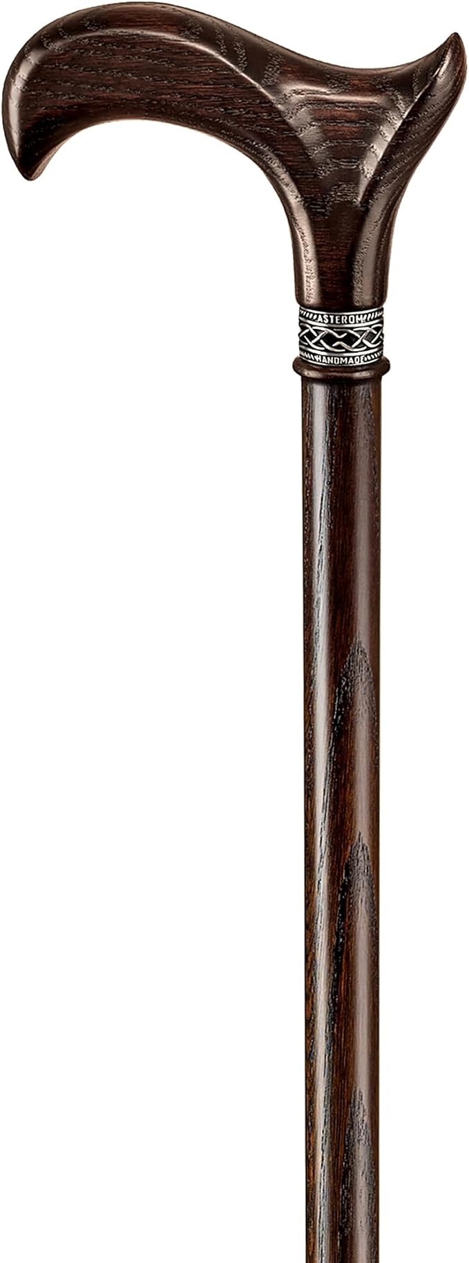 Asterom Handcrafted Walking Cane - Ergonomic, Wooden - Canes for Men - Walking Sticks for Seniors, Unique, Wood