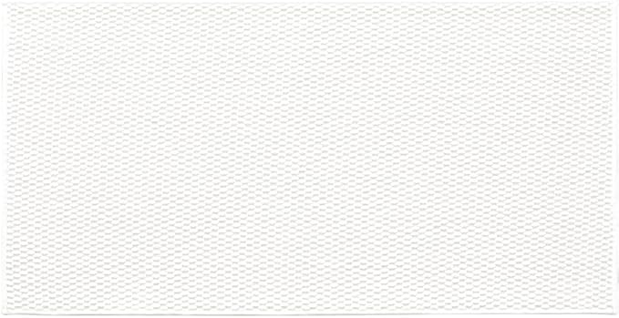 TYUU Bathroom Rugs Non Slip Washable, Super Absorbent Thin Bath Mat Quick Dry Low Pile Bathroom Rug, White 24"x47"