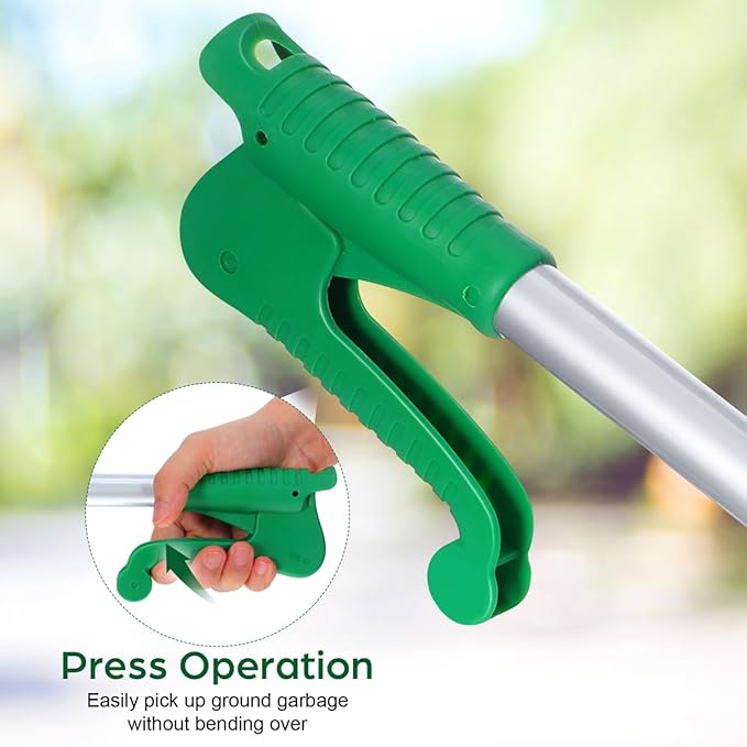 balacoo Heavy Duty Reacher Grabber Tool Pickup Aid for Seniors Disabled and Outdoor Use for Trash Bottles and Objects