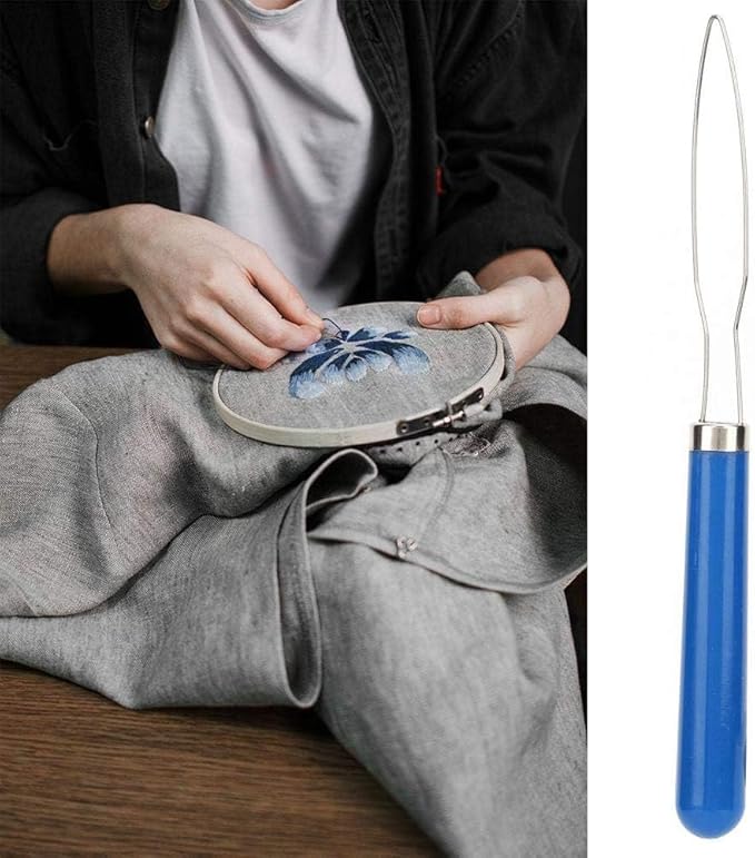 Button Hook 5 PCS Lightweight Button Aid Hook Button Helper Tool & Button Assist Device Shirt Coat Buttoning Aid Button Helper Elderly Seniors Arthritis Sufferers Button Fastener Button Puller