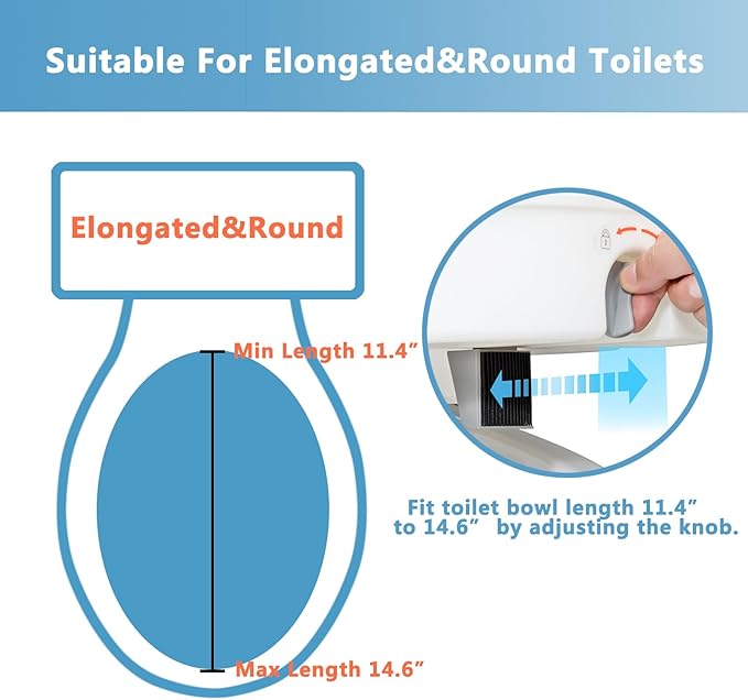 WeHwupe Raised Toilet Seat with Handles for Elderly - Toilet Seat Risers for Seniors with Adjustable Padded Arms - Elevated Toilet Safety Seat for Standard or Elongated Commode