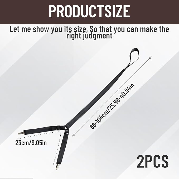 2 Pack Dressing Stick for Elderly, Dressing Aid for Pants,Reacher Grabber with Premium Polypropylene Fabric, Assistive Device for Seniors and Disabled