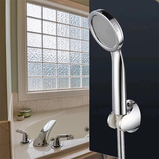 High Pressure Shower Head Hand-Held,Hand Held Shower Head with Handheld Spray,Modern Handheld Shower Heads, Powerful Shower Spray