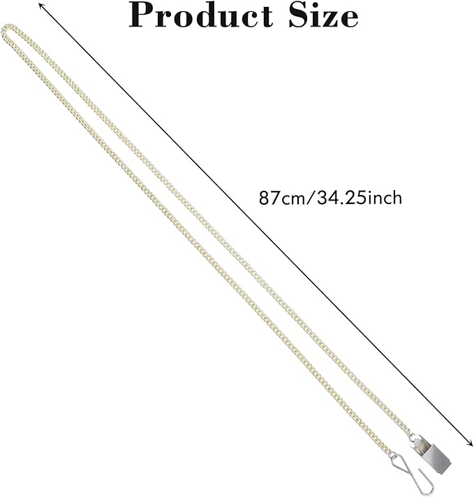 Zipper Pulls for Dresses and Boots, Zipper Helper for Clothing Assistant Aid Tool with Hook and Clip Aid Puller by Yourself (Gold)
